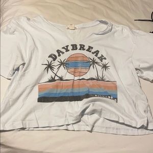 Billabong cropped tee